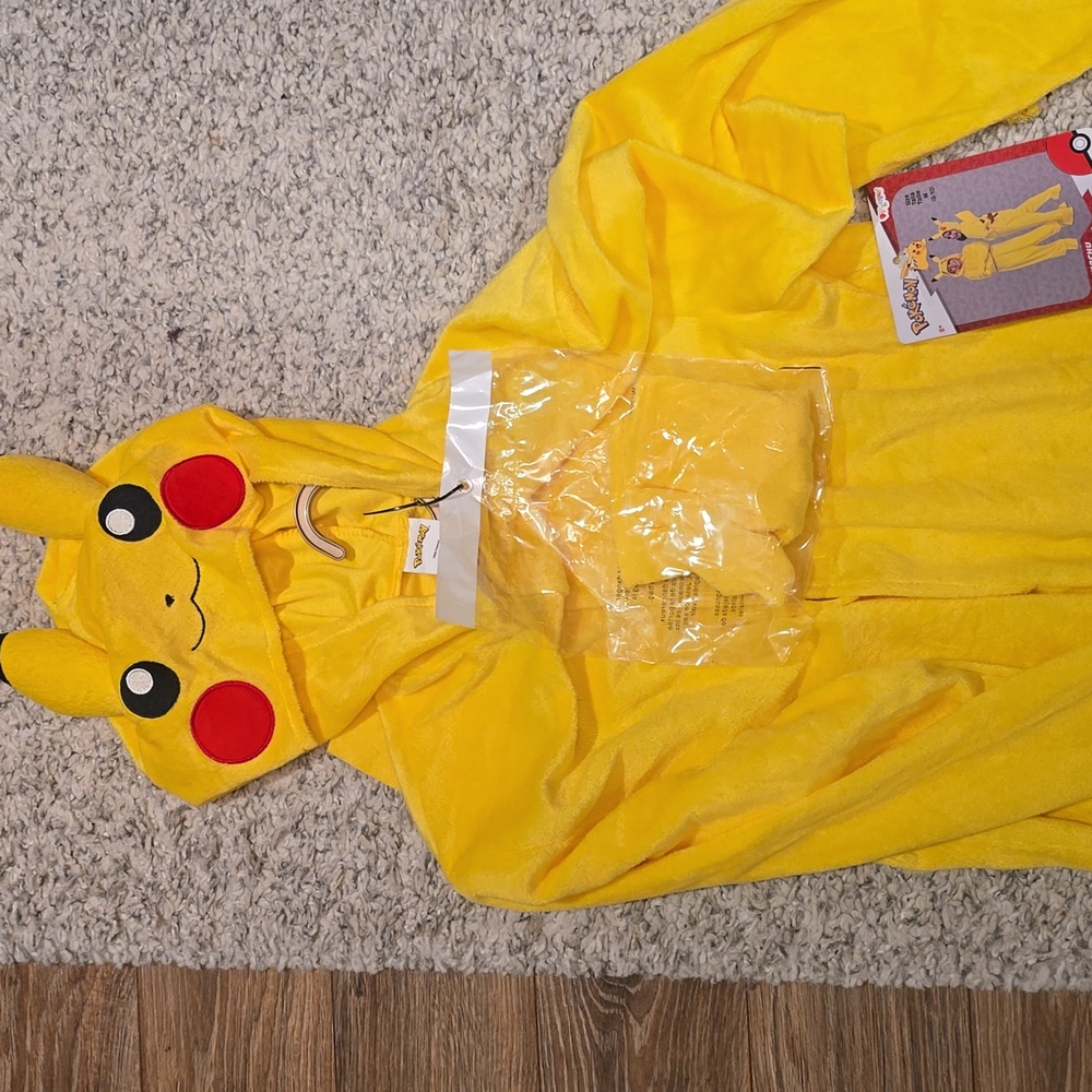 Pokemon Pikachu Kids Costume - Bright Yellow